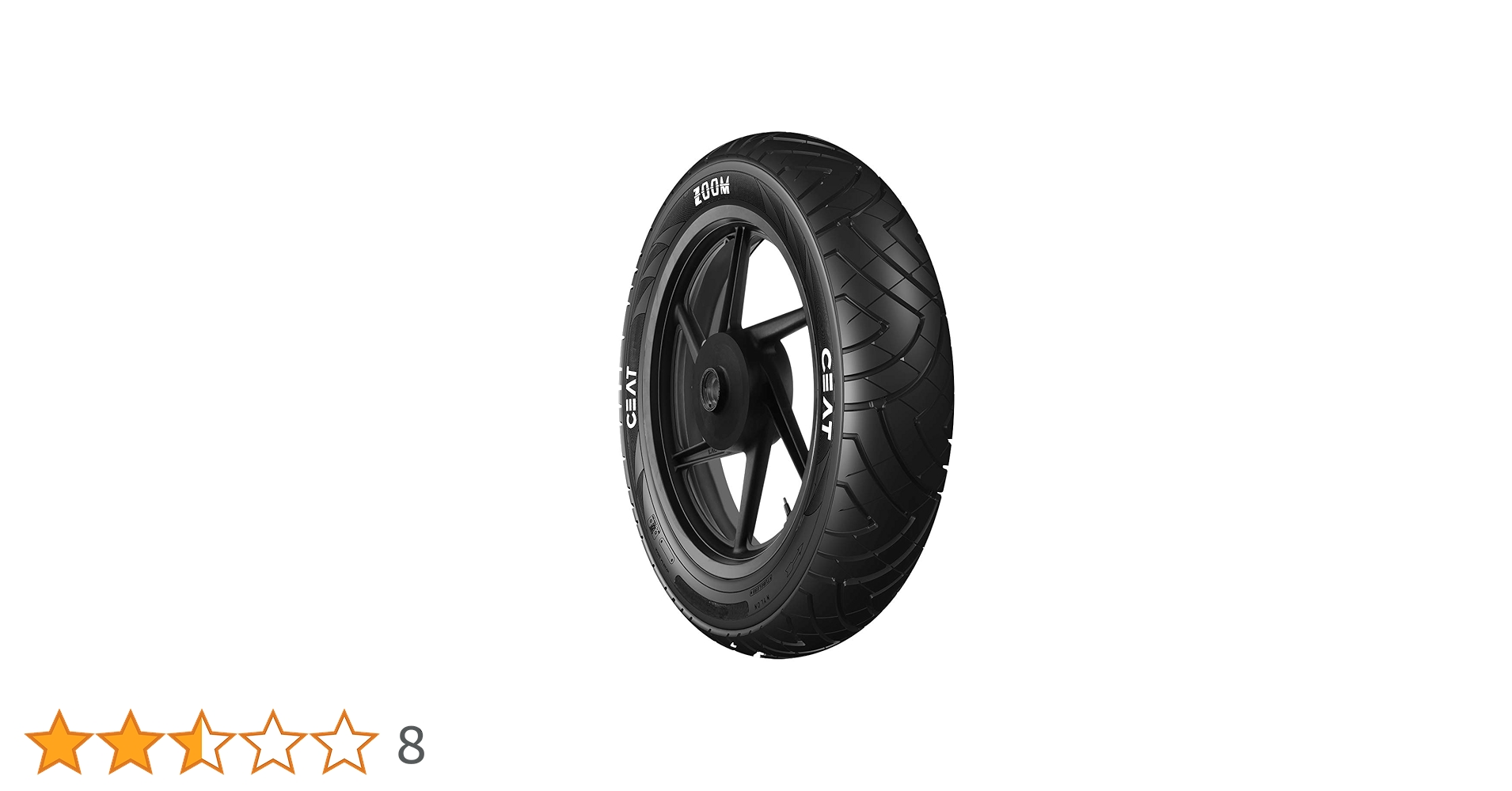 CEAT ZOOM 90/100-10 ZOOM SZ TL 53J Tubeless Scooter Tyre : Amazon